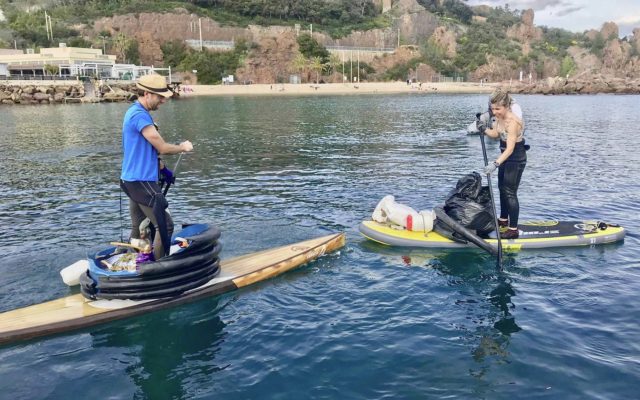 Paddle Cleaning | Team building écologique Côte d'Azur